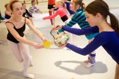 Dancers rehearse "The Tea Party" - photo by Troy R. Bennett